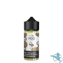 Load image into Gallery viewer, Coffee Milk / 0 MG MOO Series Nicotine E-Liquid 100ML
