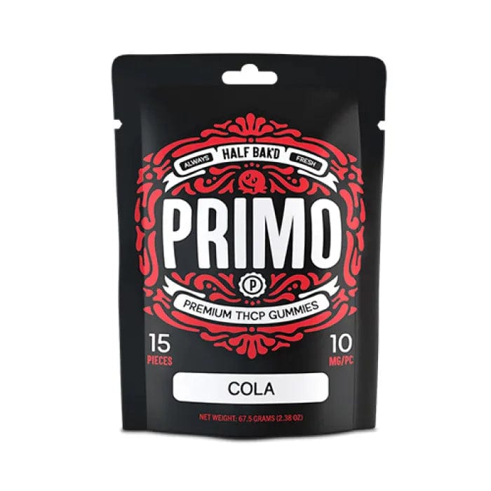 Cola Half Bak’d Primo Gummies THCP 10MG 15PC