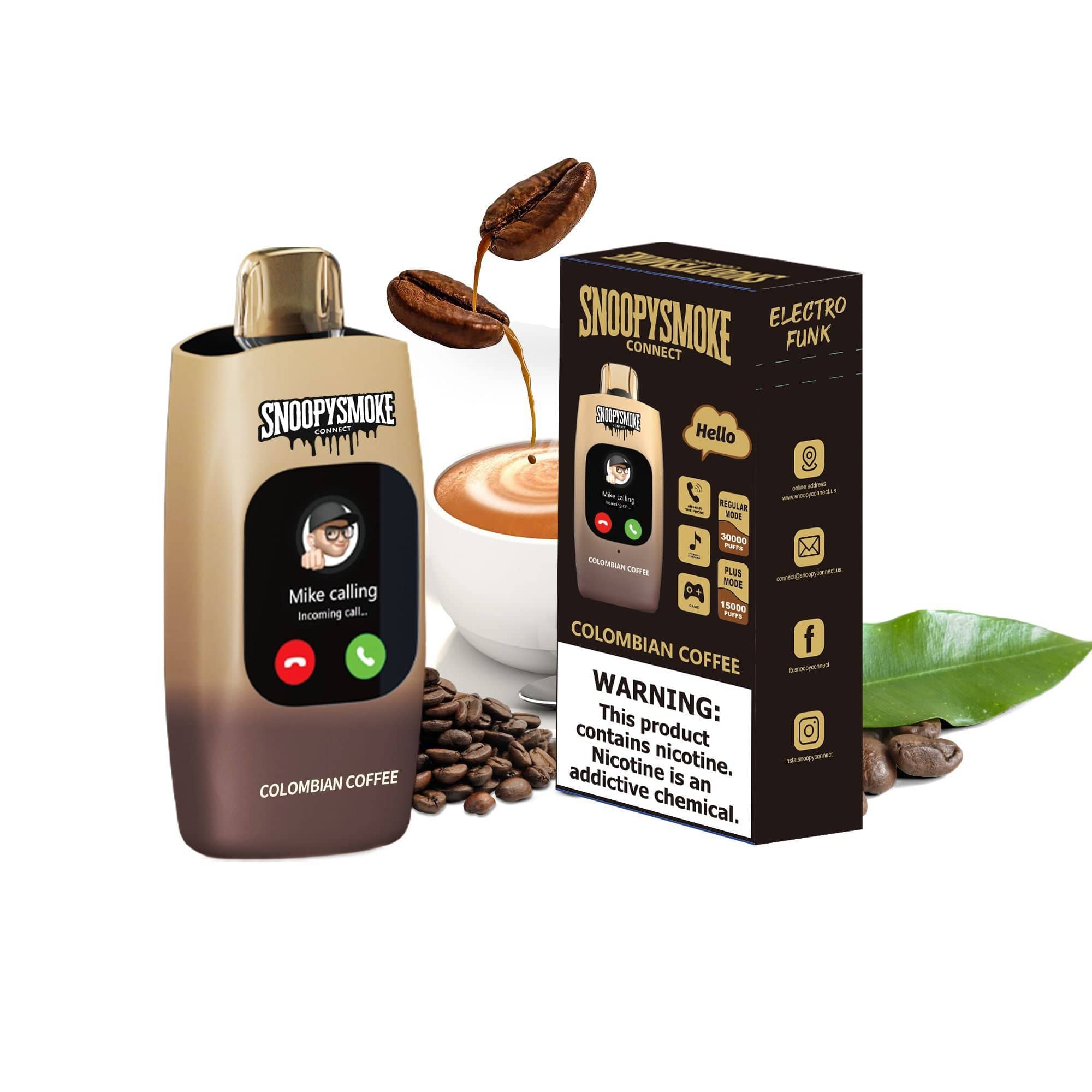 elf bar vape uk Coffee Bean Tobacco Premix E-Liquid – Veist main image 0
