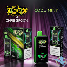 Load image into Gallery viewer, Cool Mint CB15K x Chris Brown Disposable Vape 15000
