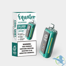 Load image into Gallery viewer, Cool Mint Equator EQ30000 Disposable Vape (30K) Puffs
