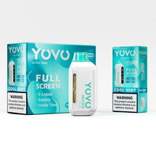 Load image into Gallery viewer, Cool Mint Yovo Ultra 18000 Disposable Vape
