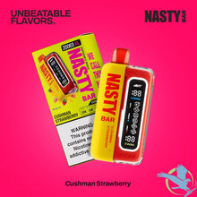 Load image into Gallery viewer, Cushman Strawberry Nasty Bar XL DR20Ki Disposable Vape
