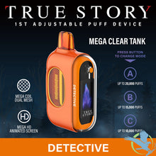 Cargar imagen en el visor de la galería, Detective True Story 20K Disposable Vape
