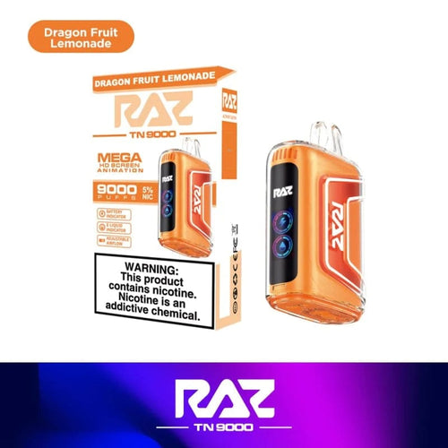 Dragon Fruit Lemonade Raz TN9000 Disposable Vape