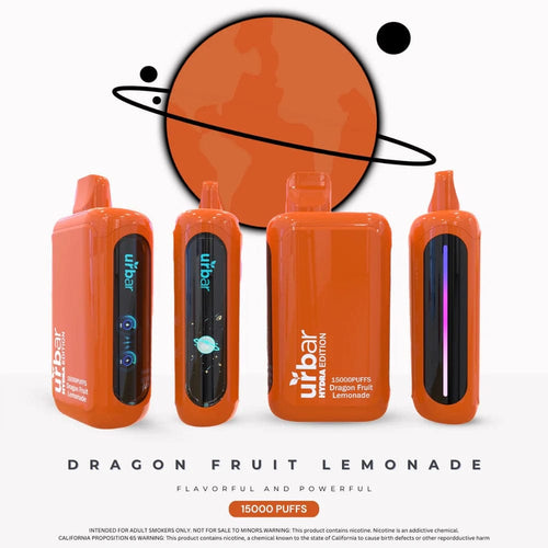 Dragon Fruit Lemonade Urbar Hydra Edition 15000 Puffs Disposable Vape