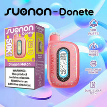 Cargar imagen en el visor de la galería, Dragon Melon Suonon Donette 50K Disposable Vape
