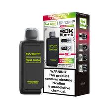 Load image into Gallery viewer, Dragonfruit Lemonade (Pod Only) Pod Juiceee SVOPP 30k Disposable Flavor Pod and Battery
