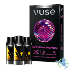 Load image into Gallery viewer, Dusk Glow Tobacco Vuse Alto Prismatic Replacement Pods Prefilled Nicotine 3 Pack
