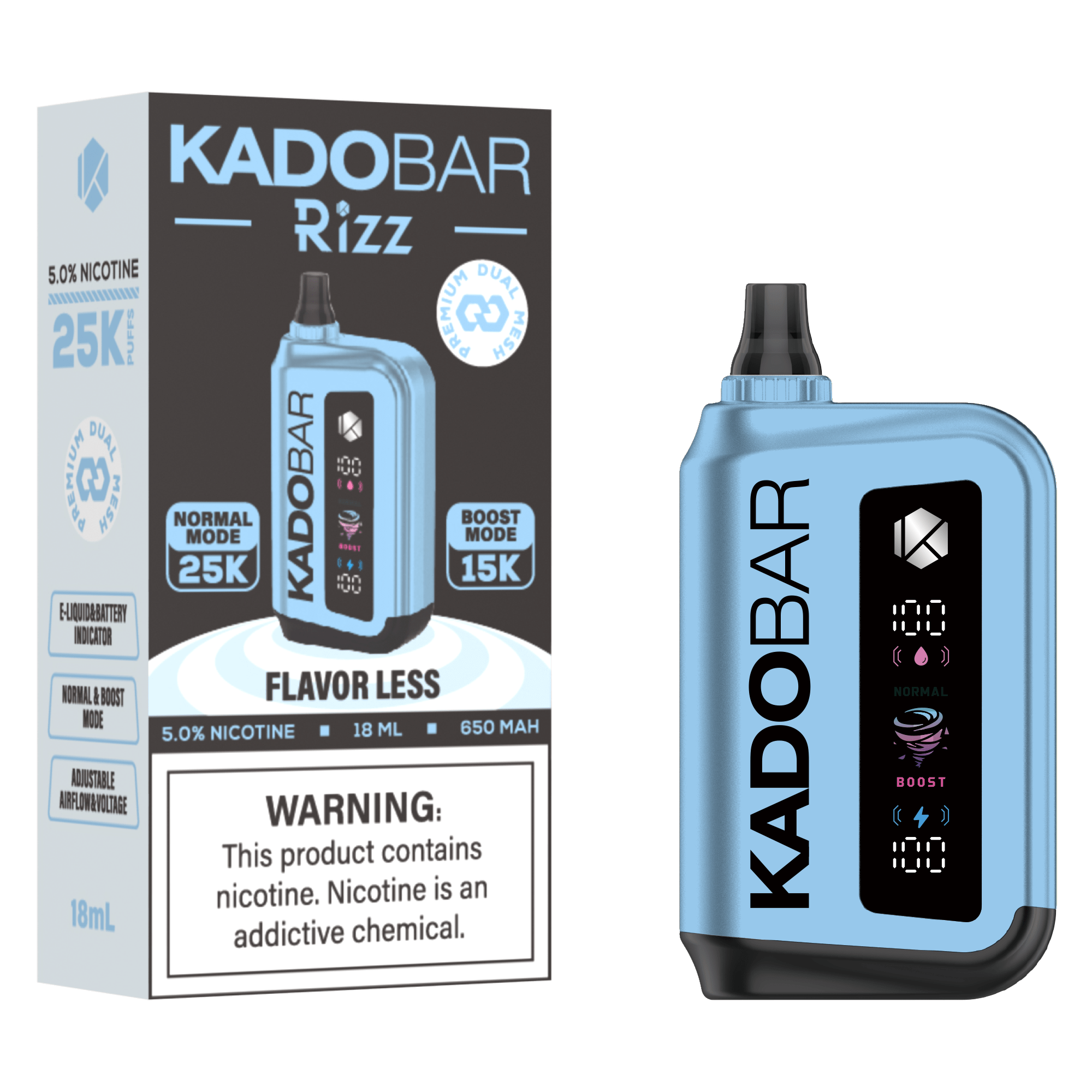 Kado Bar Rizz 25K Disposable Vape Puffs