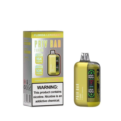 Florida Lemonade Priv Bar Turbo 15000 Disposable Smok