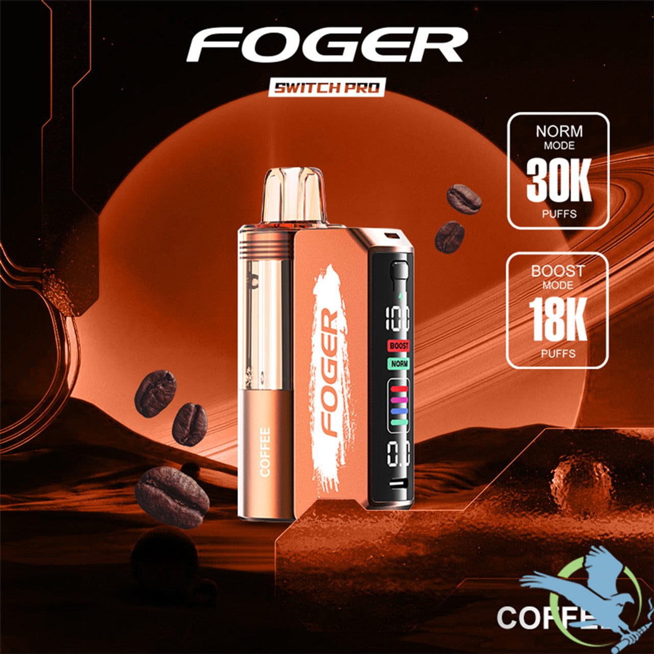 Coffee Foger Vape 30K Switch Pro | Same Day Shipping Coffee Foger Vape 30K Switch Pro | Same Day Shipping