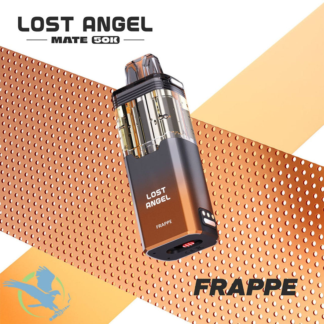 Pod Only (1st time buyers require a charger kit) unless you have a previous charger kit. Frappe Lost Angel Mate 50K Disposable Vape (Sweet Coffee Taste)