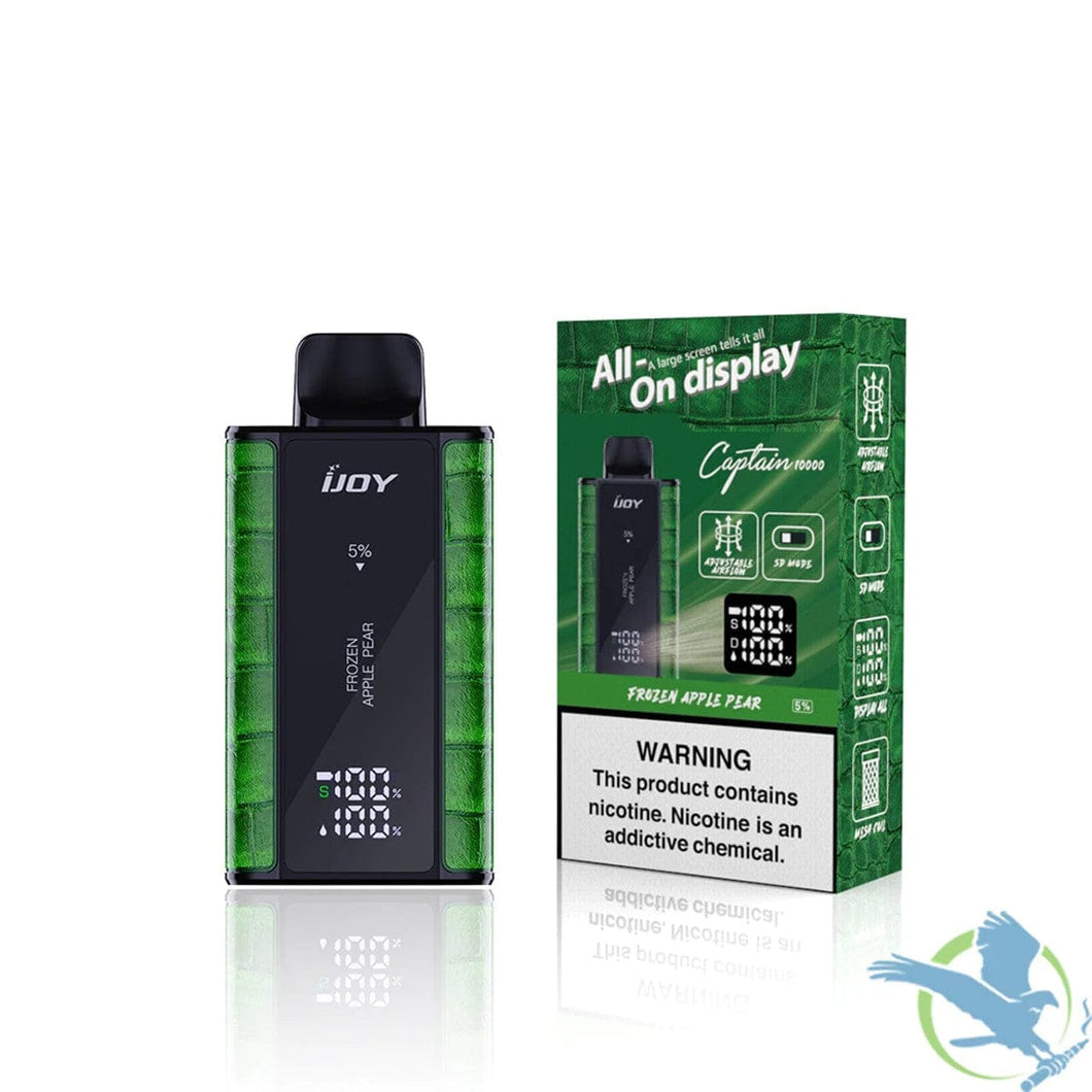 Frozen Apple Pear iJoy Captain 10000 Disposable Vape