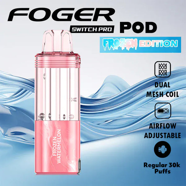 Frozen Watermelon Foger Switch Disposable Vape 30K Puffs Frozen Watermelon Foger Switch Disposable Vape 30K Puffs