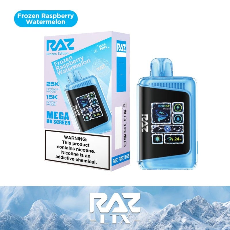 frozen banana raz flavor RAZ TN9000 0% Zero Nicotine Disposable main image 1
