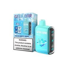 Load image into Gallery viewer, Frozen White Grape Geek Bar Pulse Frozen Edition Disposable Vape
