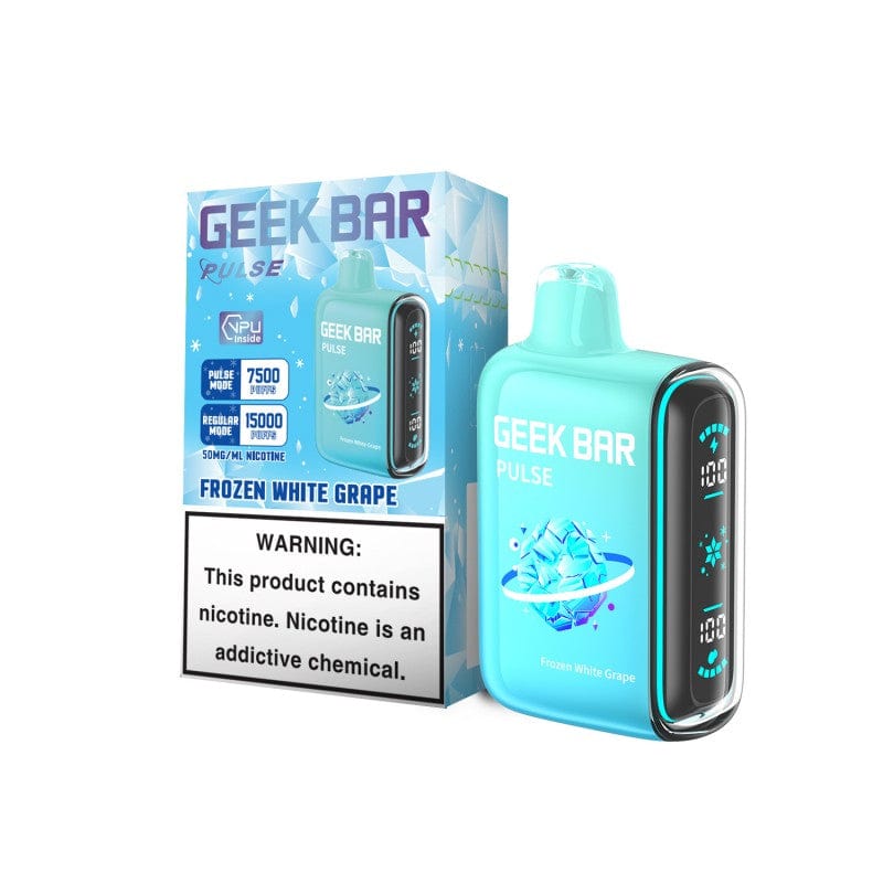 Frozen White Grape Geek Bar Pulse Frozen Edition Disposable Vape