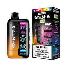 Cargar imagen en el visor de la galería, Fruity Pebz Syntrix ghost it 40K Disposable
