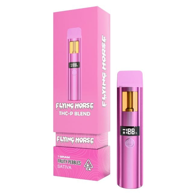 Yellow Express Flying Horse THCP blend Disposable Vape 7 Gram