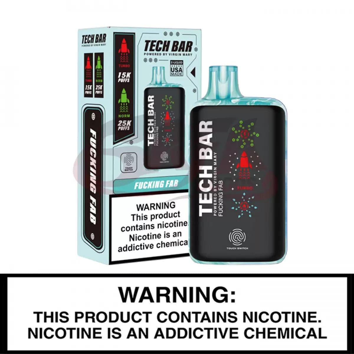 Virgin Mary Tech Bar 25000 Puffs Disposable Vape