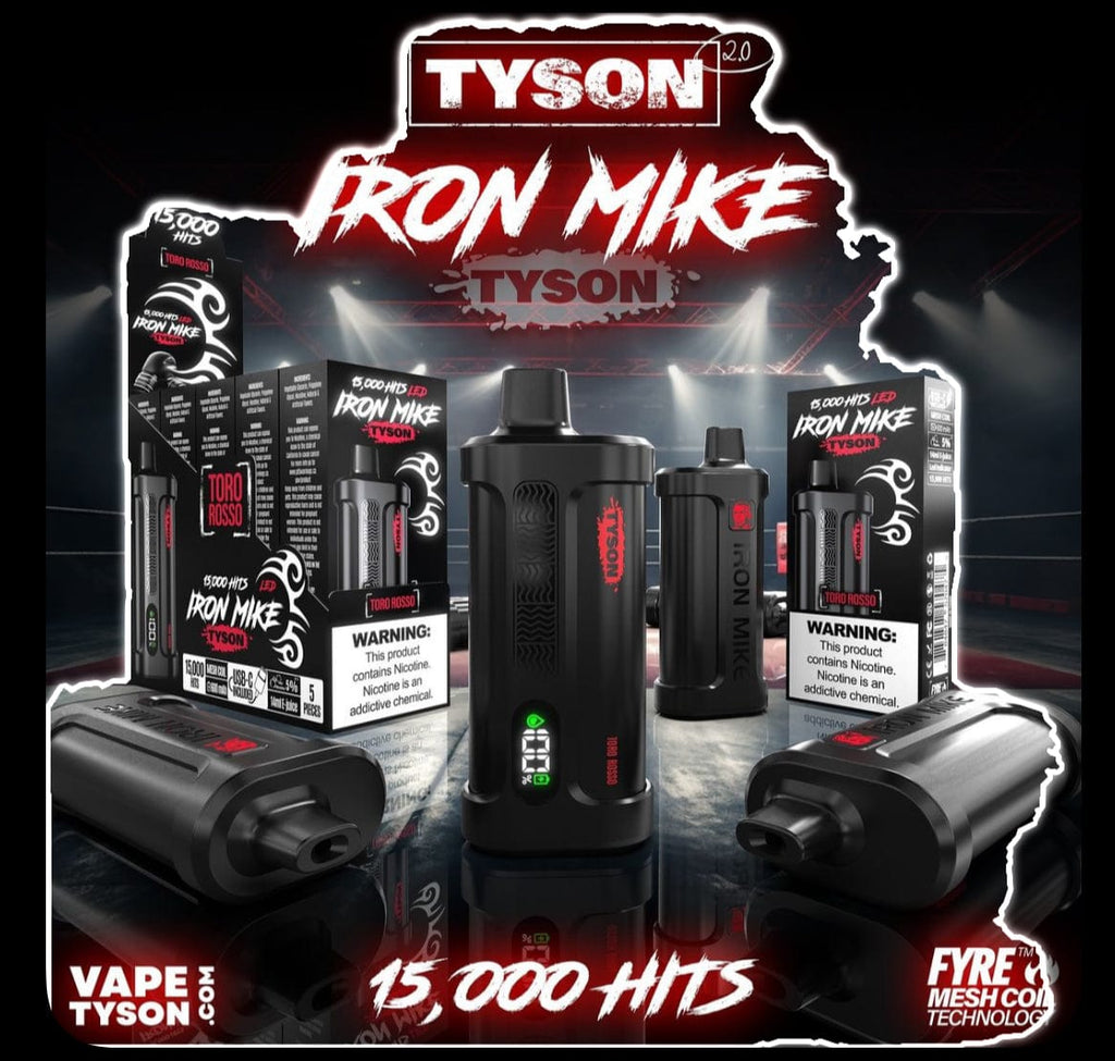 Iron Mike Tyson 15000 Disposable Vape | Same Day Ship Iron Mike Tyson 15000 Disposable Vape | Same Day Ship