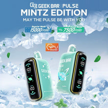 Cargar imagen en el visor de la galería, Geek Bar Pulse Mintz Edition Disposable Vape 15K
