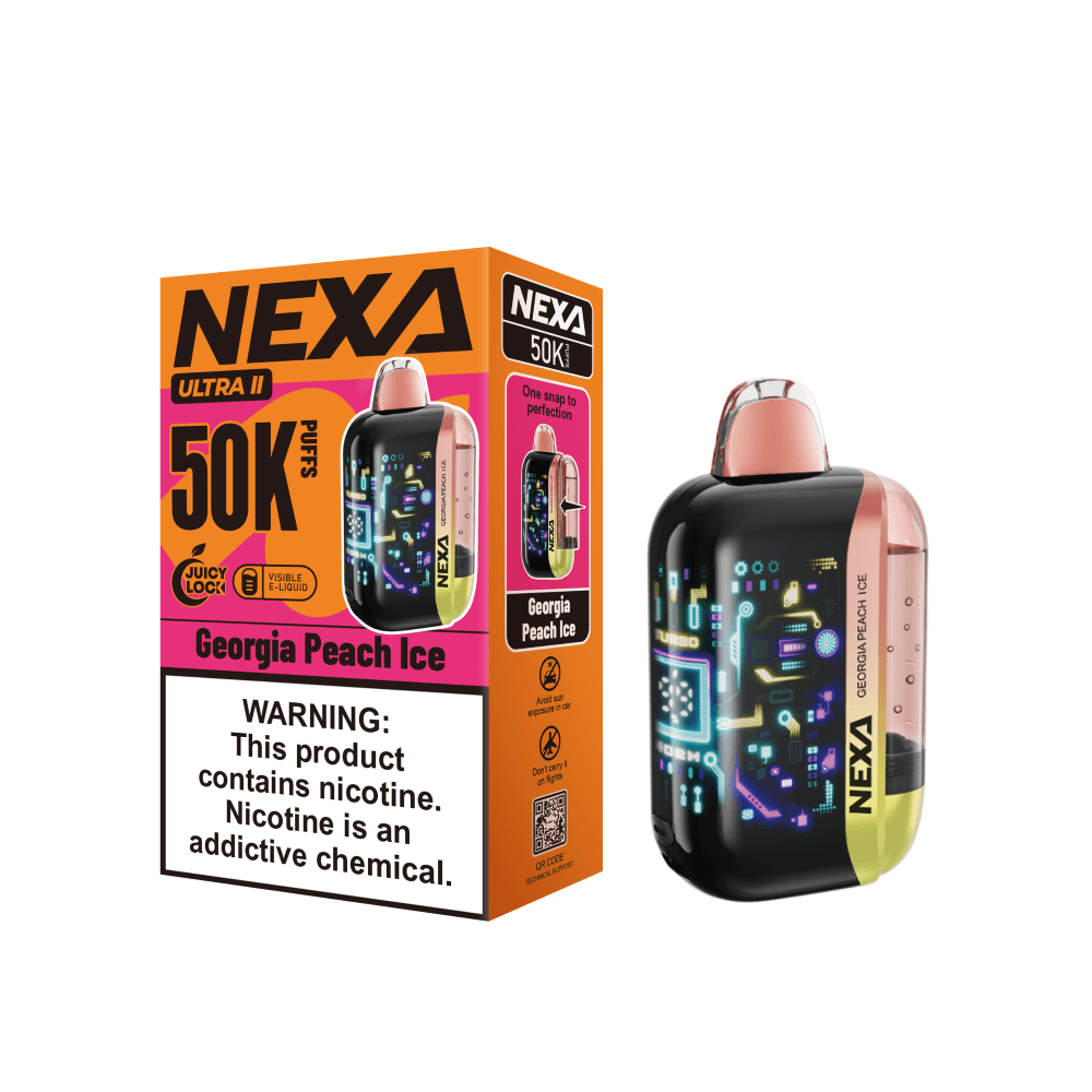 Georgia Peach Ice Nexa Ultra II 50K Disposable