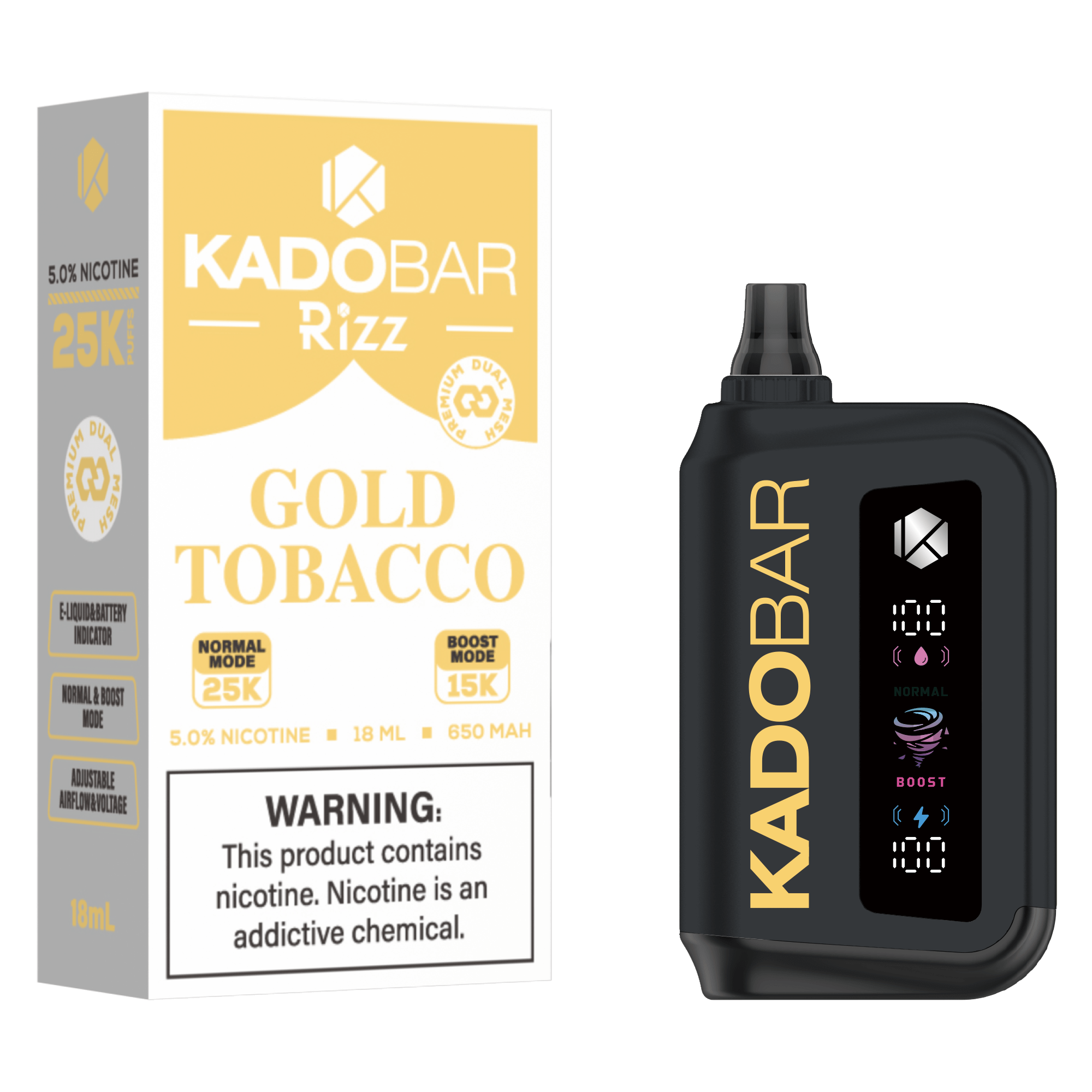 rizz bar vape Kado Bar Rizz 25K Disposable Vape Puffs
