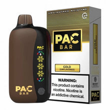Load image into Gallery viewer, Gold (Unflavored) Pac Bar 30K Disposable
