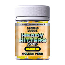 Load image into Gallery viewer, Golden Pear Heady Hitters High THC Live Resin Gummies
