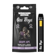 Load image into Gallery viewer, Grape Ape 1000mg Disposable (Wrecked Edition) Gas Boys Wrecked Edition THCP Live Resin Disposable 1000mg
