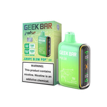 Load image into Gallery viewer, Grape Blow Pop •NEW• / Single Geek Bar Pulse Disposable Vape 15000 Puffs
