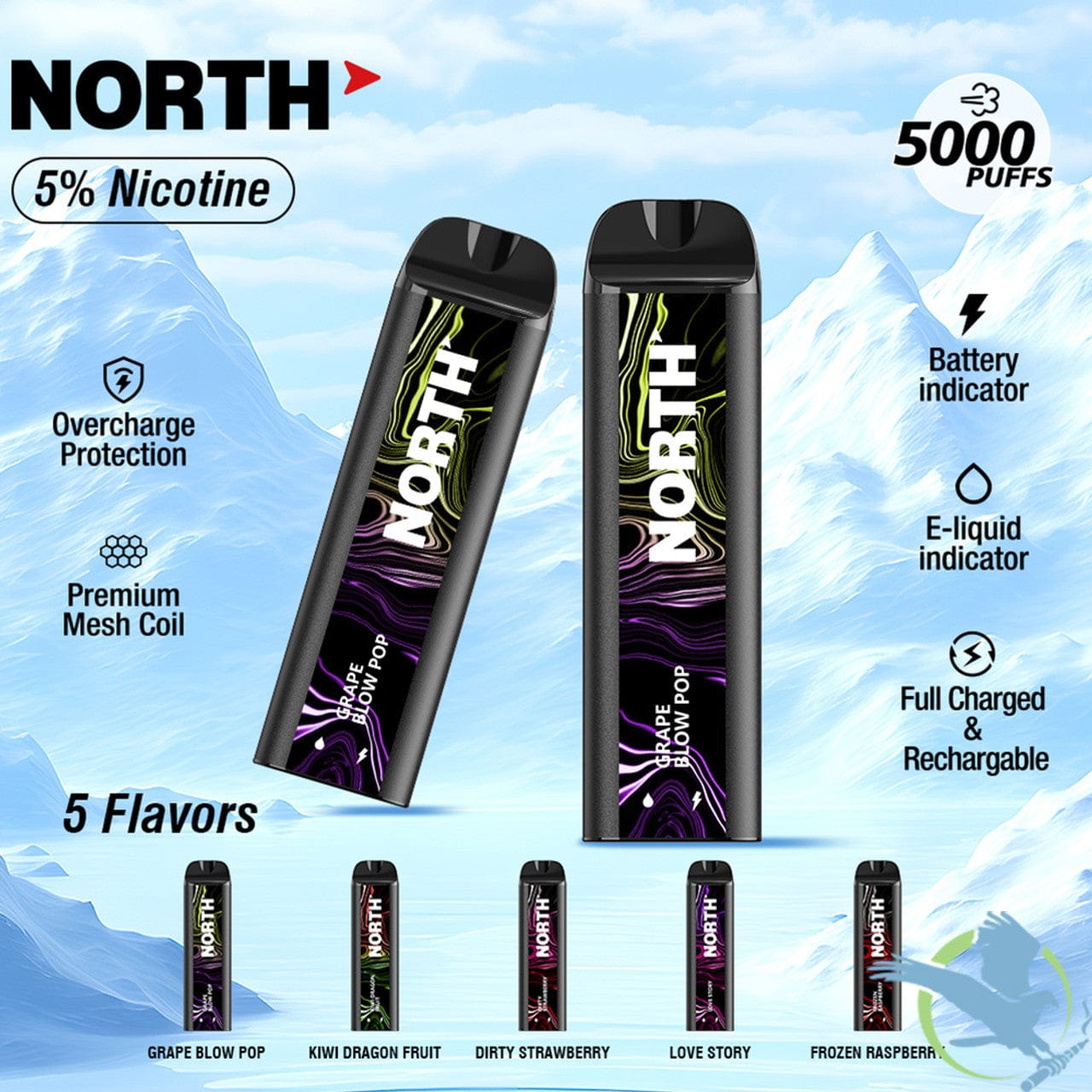 North 5000 Disposable New August 2025 Vape North 5000 Disposable New August 2025 Vape