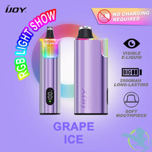 Load image into Gallery viewer, Grape Ice Ijoy Xp IO 50000 Disposable Vape
