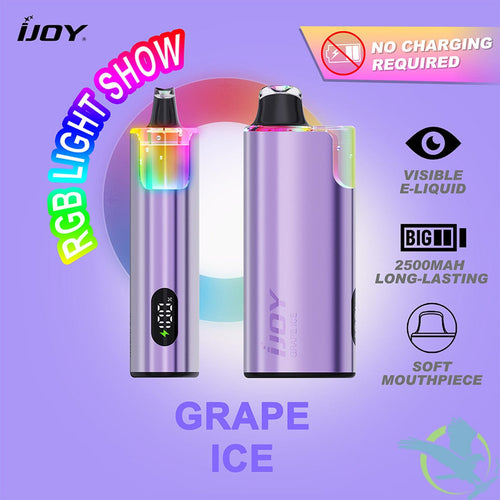 Grape Ice Ijoy Xp IO 50000 Disposable Vape