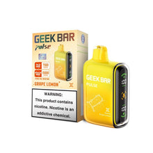 Load image into Gallery viewer, Grape Lemon (New January 2024) / Single Geek Bar Pulse Disposable Vape 15000 Puffs
