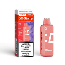 Load image into Gallery viewer, Grape Pomegranate (Classic Cube) Off Stamp Classic Cube 25000 Disposable Vape Pod
