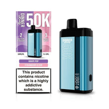 Cargar imagen en el visor de la galería, Grape Pop &amp; Strawberry B-Pop Dinner Lady Row DL50K Vape Disposable
