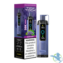 Load image into Gallery viewer, Grape Mint Tick Tock 20K Disposable Vape (Hookak Vape)
