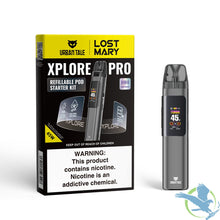 Load image into Gallery viewer, Gray Urban Tale Lost Mary Explore Pro Pod System Start Kit 1200mah with 2 Pods
