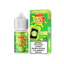 Load image into Gallery viewer, Green Apple Gush Pod Juice Raz Gush E Liquid 55ml 30mg E-Liquid
