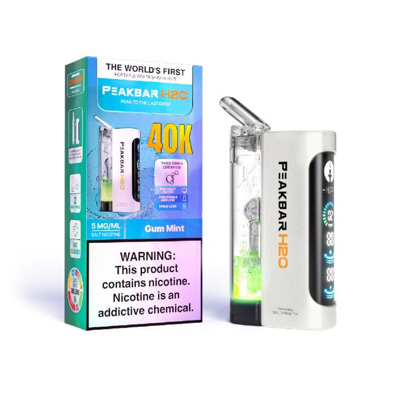Shop Peakbar H2O Disposable 40K Premium Vape Puffs Shop Peakbar H2O Disposable 40K Premium Vape Puffs