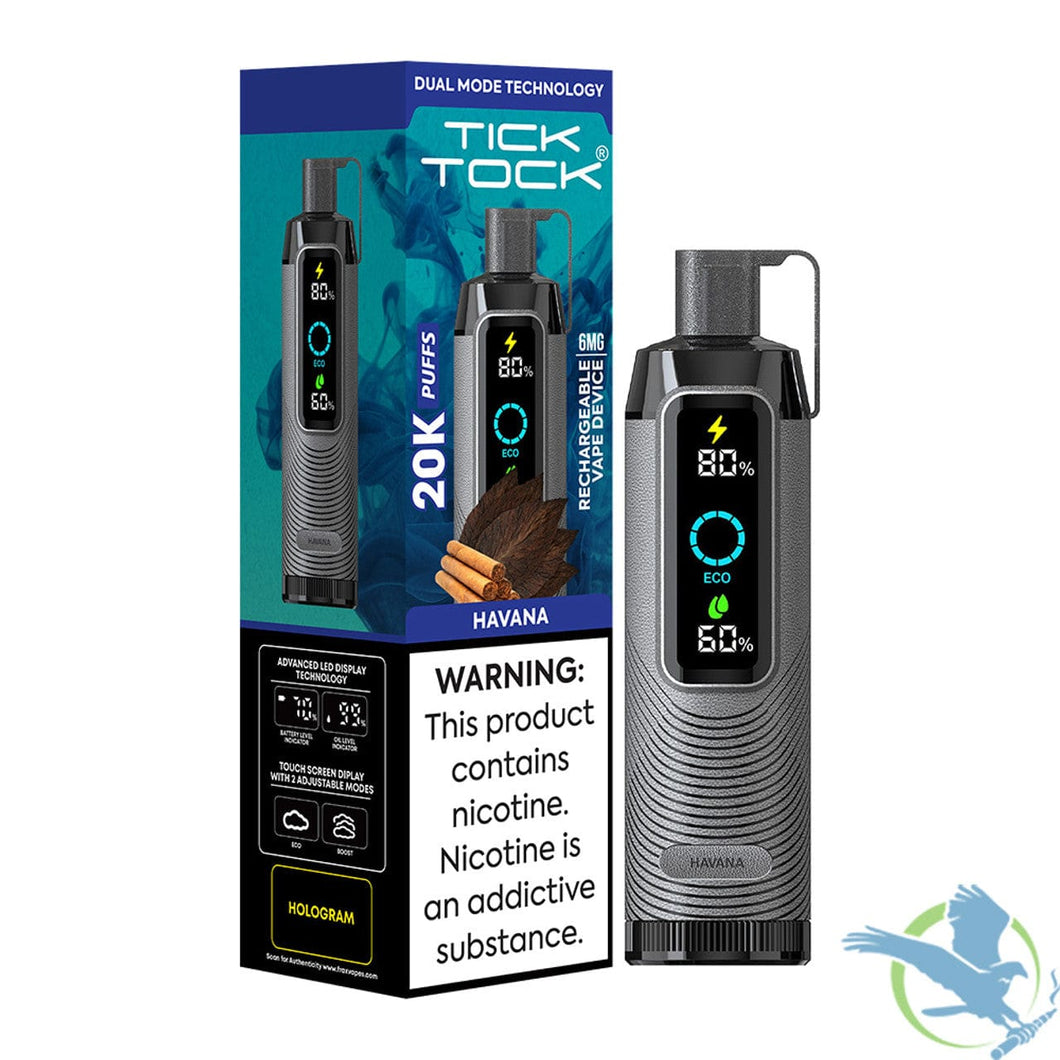 Havana Tick Tock 20K Disposable Vape (Hookak Vape)