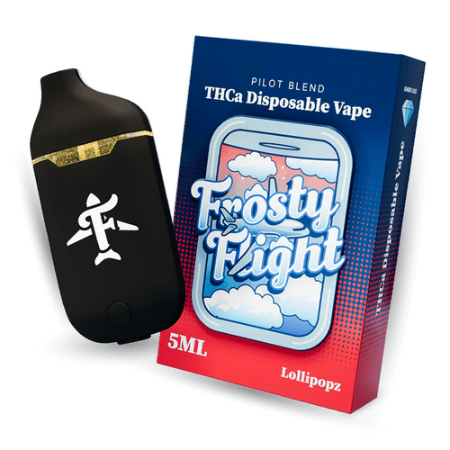 Hybrid - Lollipopz Frosty Flight Pilot Blend Disposable Vape 5ML