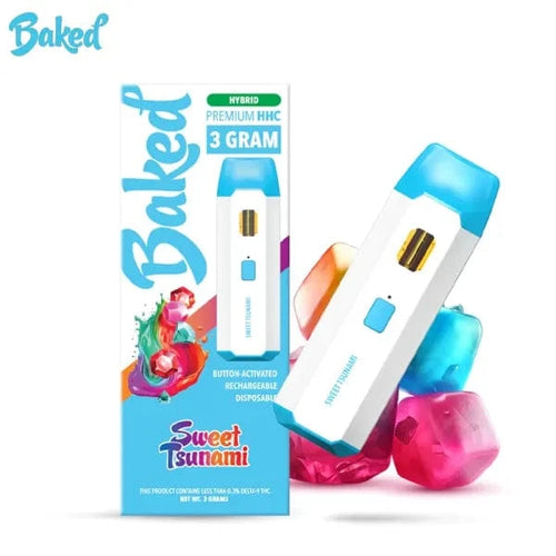 Hybrid - Sweet Tsunami Baked Premium HHC Disposable Vape 3gm