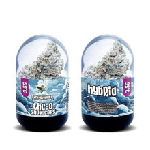 Load image into Gallery viewer, Hybrid / 3.5 gm Flying Horse THCA Snow Caps Flower Jar 3.5 and 7 GM
