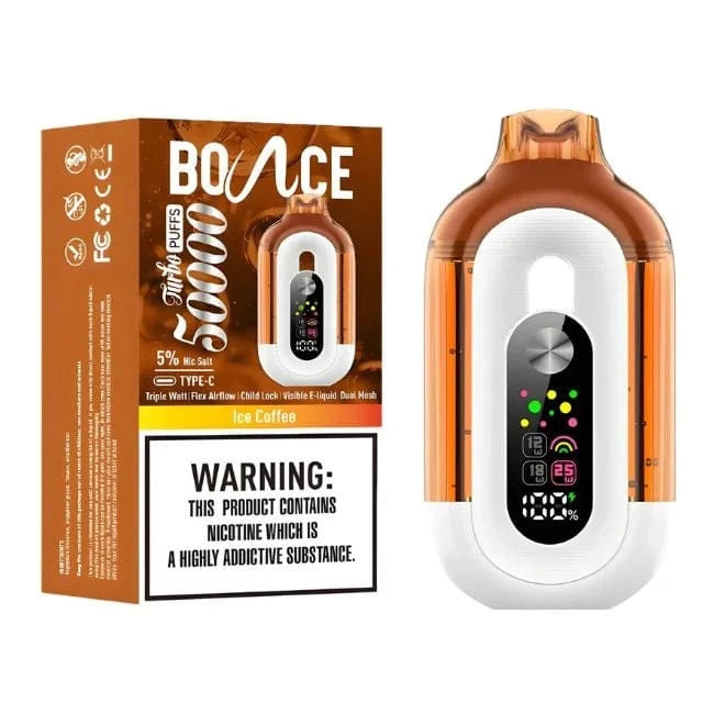 Ice Coffee Flavor Bounce Turbo Disposable Vape 50K