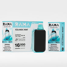 Load image into Gallery viewer, Peach Glacier Rama 16000 Disposable Vape

