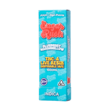 Load image into Gallery viewer, Indica - Blueberry Marshmellow Sugar Rush THCA Live Resin Disposable
